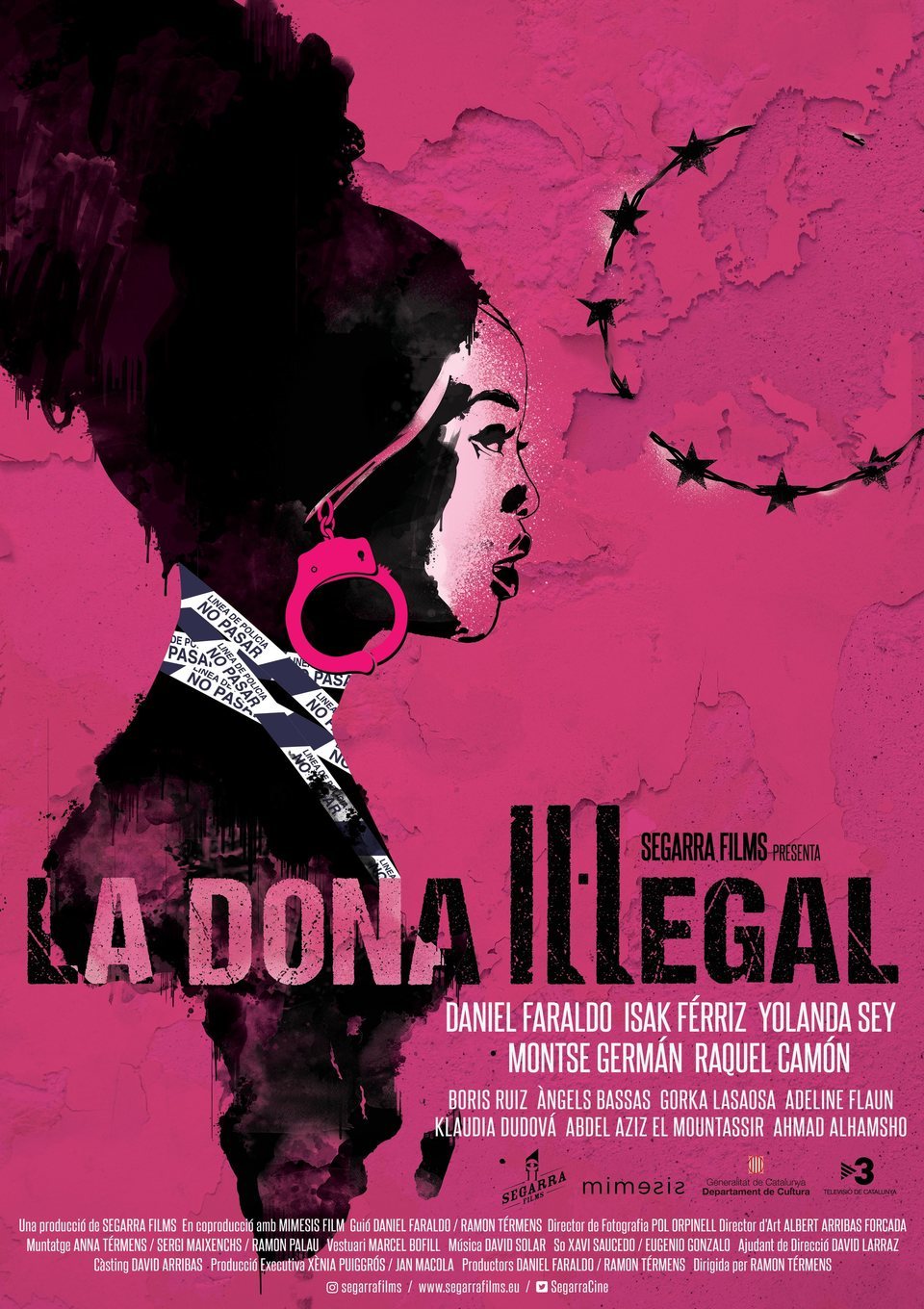 Poster of La mujer ilegal - Catalán