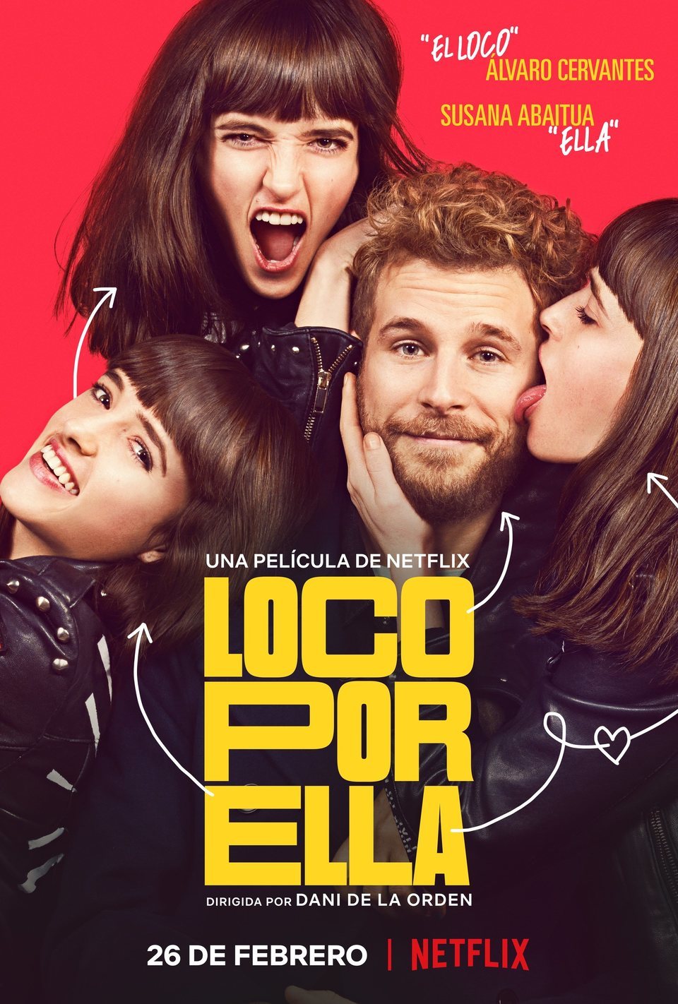 Poster of Loco por ella - España