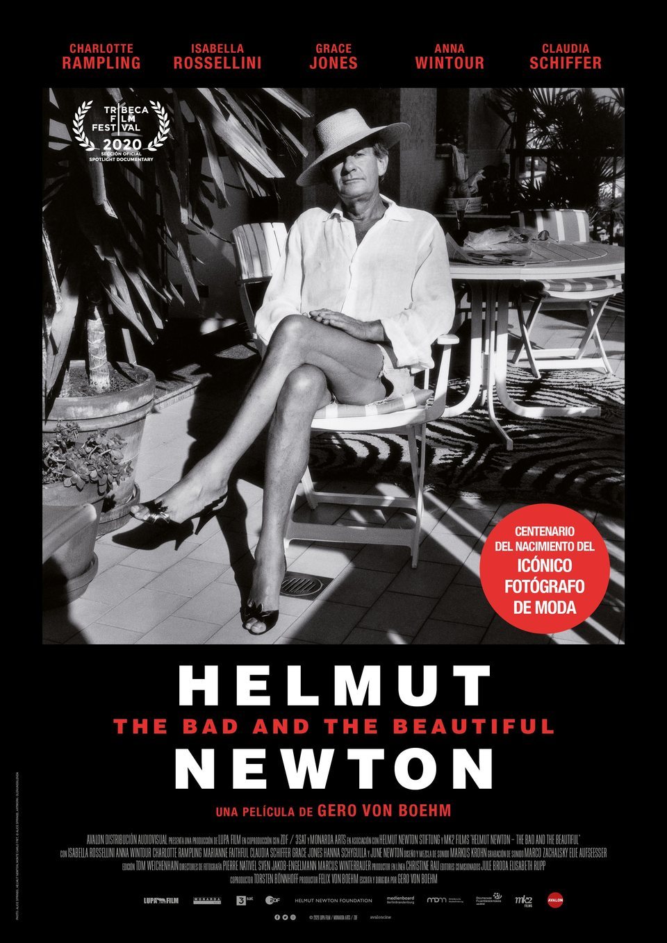 Poster of Helmut Newton: The Bad and the Beautiful - España