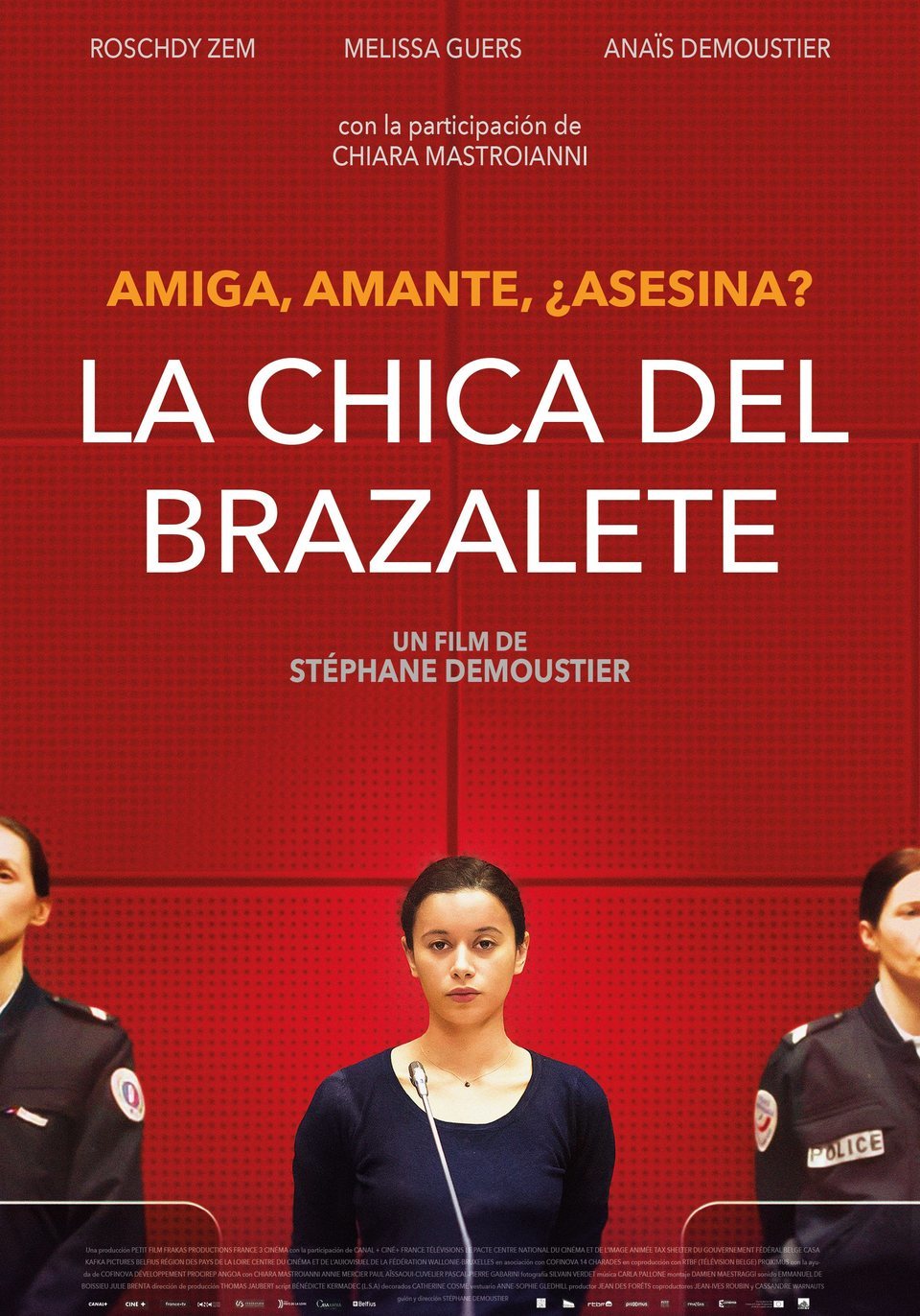 Poster of The Girl with a Bracelet - España