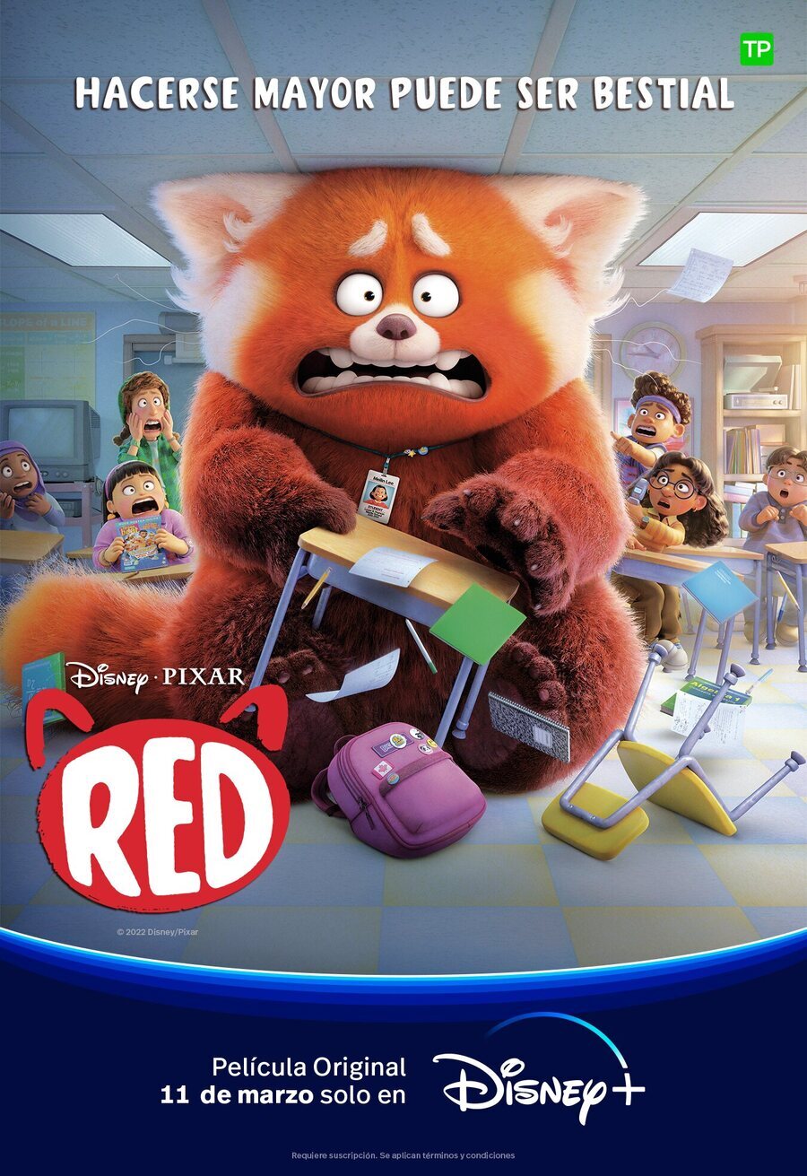 Poster of Turning Red - España