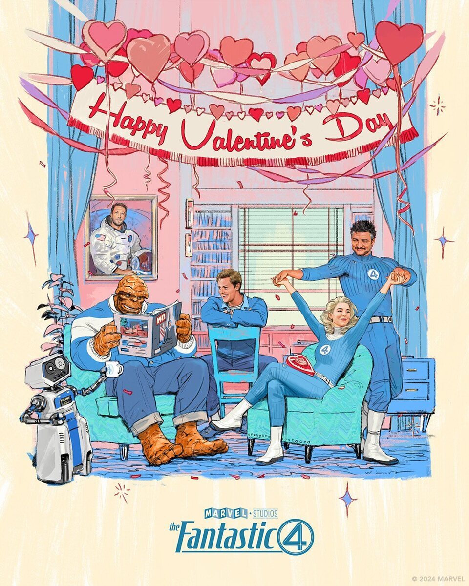 Poster of Fantastic Four - San Valentín