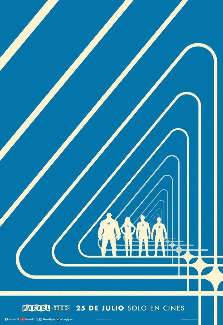 Poster of Fantastic Four: First Steps - Graphic teaser España