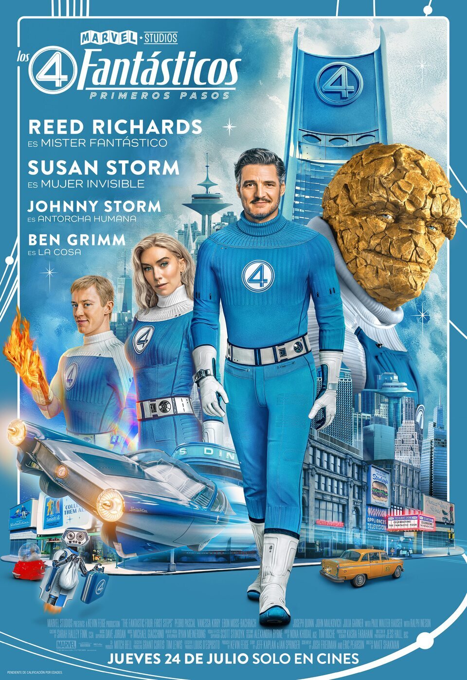 Poster of Fantastic Four: First Steps - España