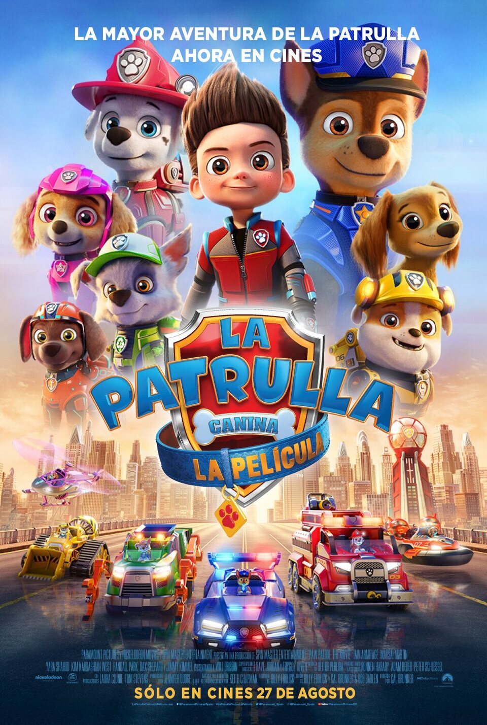 Poster of Paw Patrol: The Movie - España