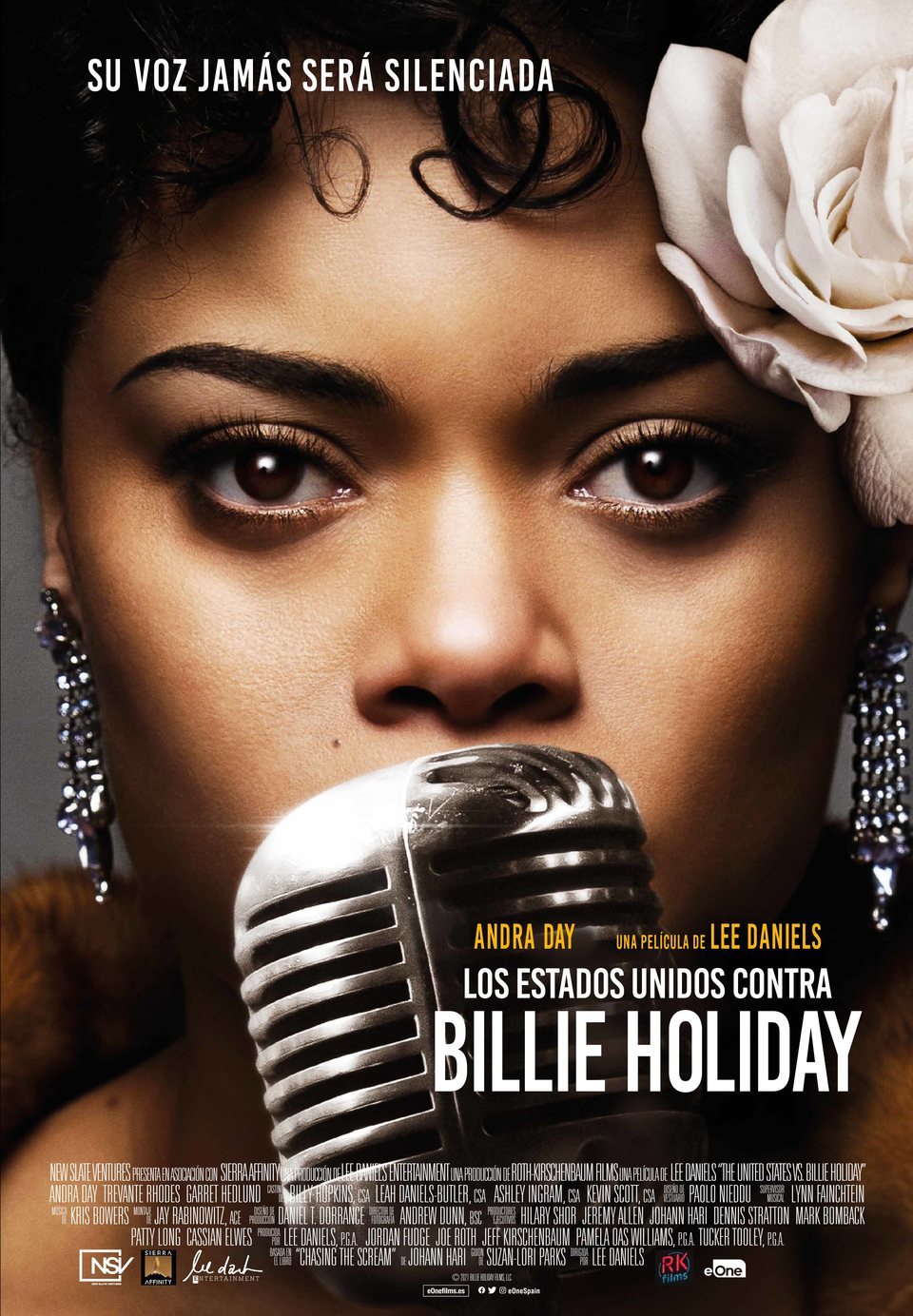 Poster of The United States vs. Billie Holiday - España