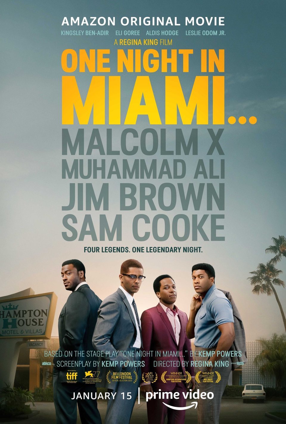 Poster of One Night in Miami - EEUU