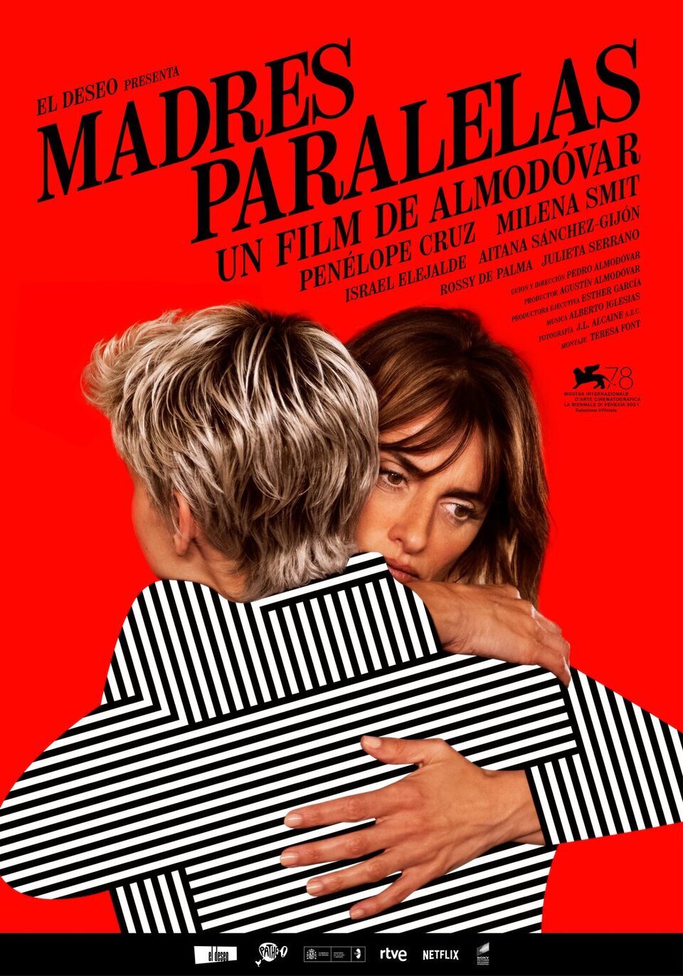 Final poster for Parallel Mothers