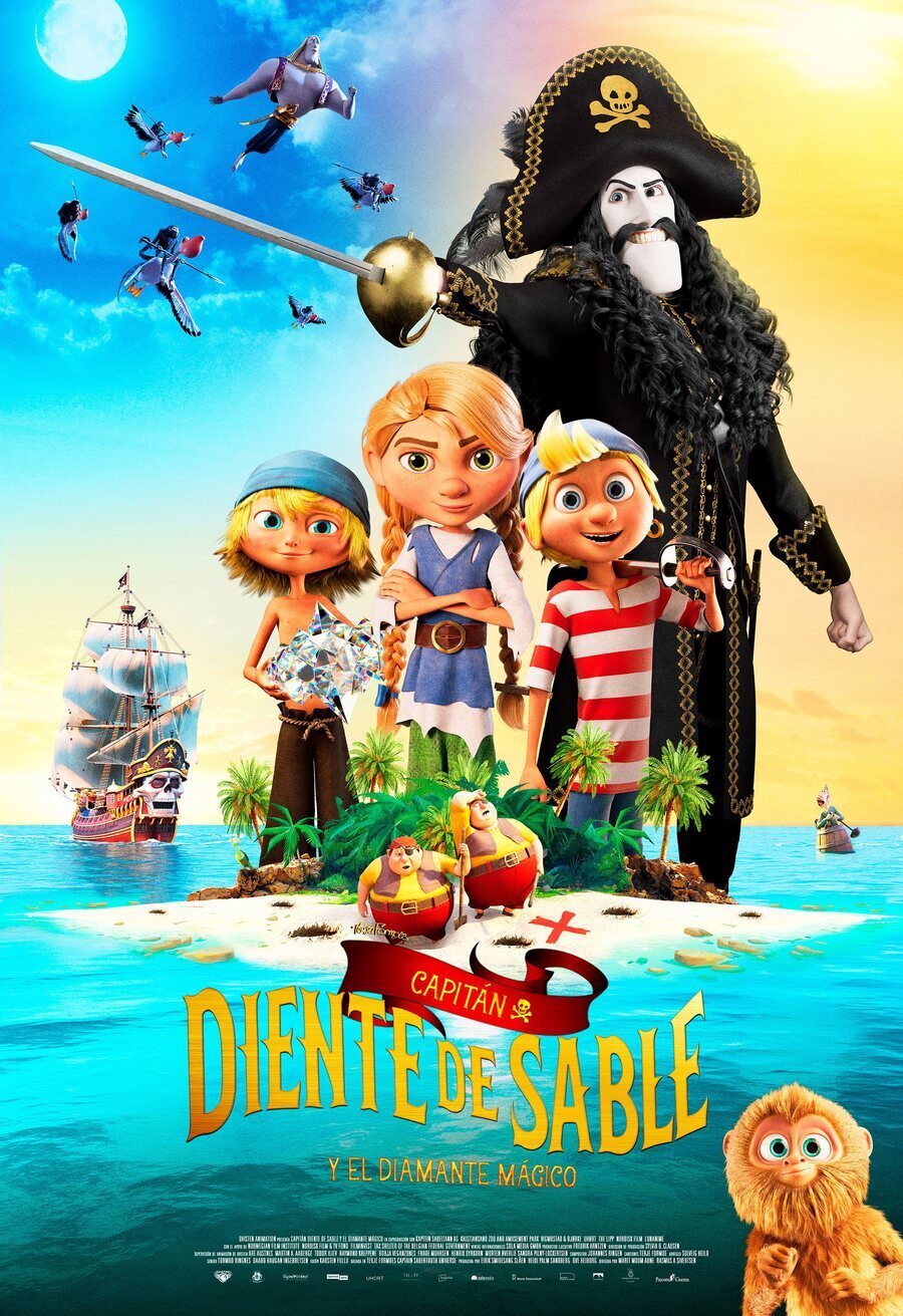 Poster of Captain Sabertooth and the Magic Diamond - España