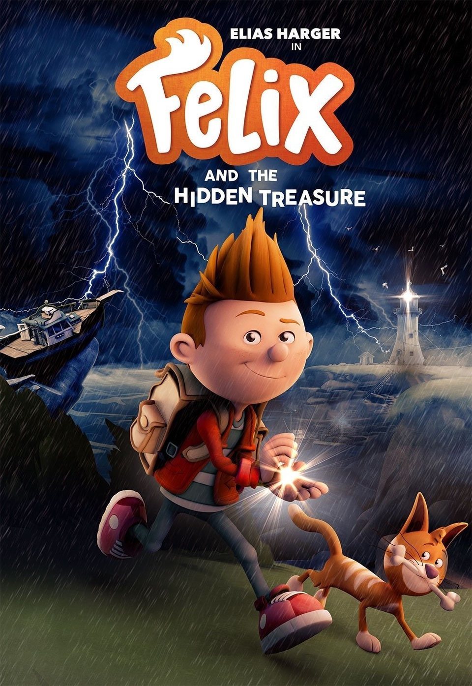 Poster of Felix and the Hidden Treasure - Reino Unido
