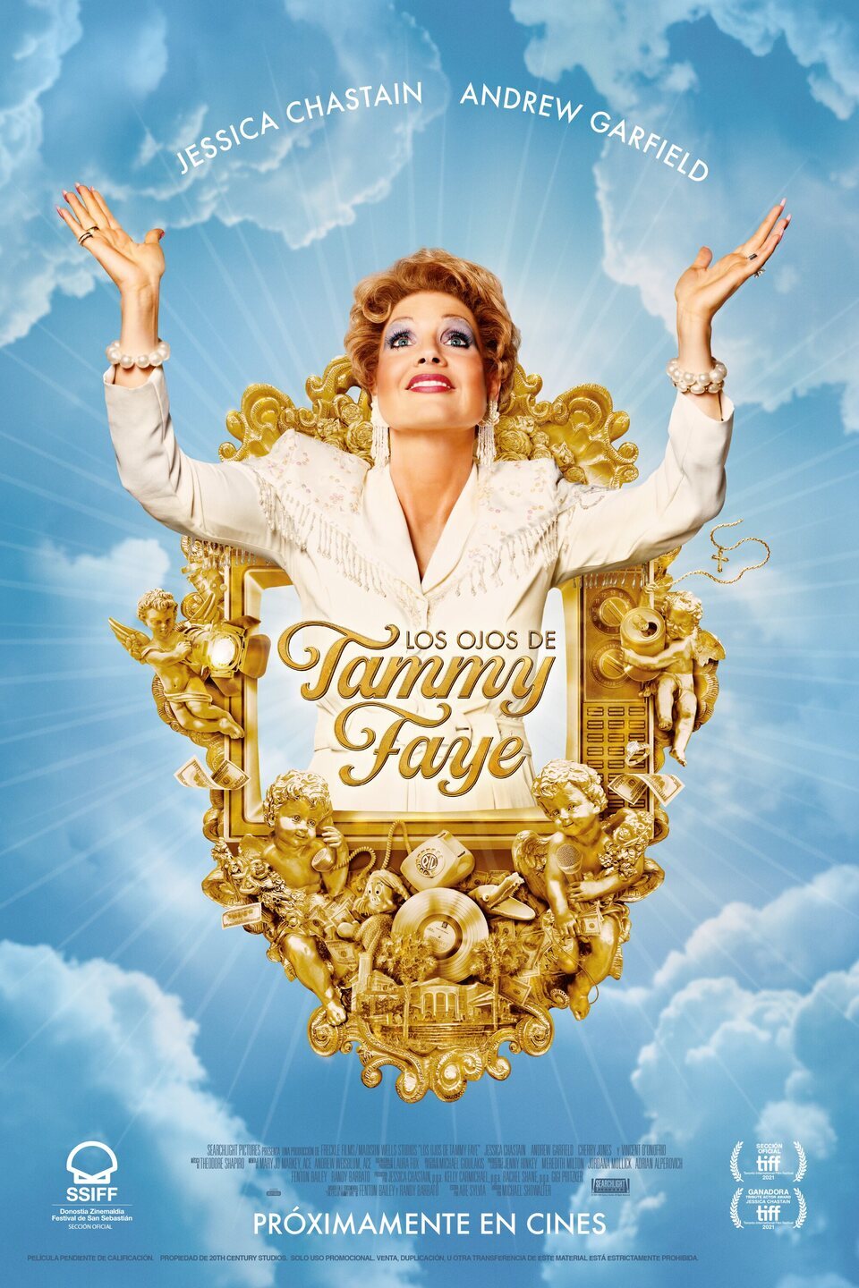 Poster of The Eyes of Tammy Faye - España