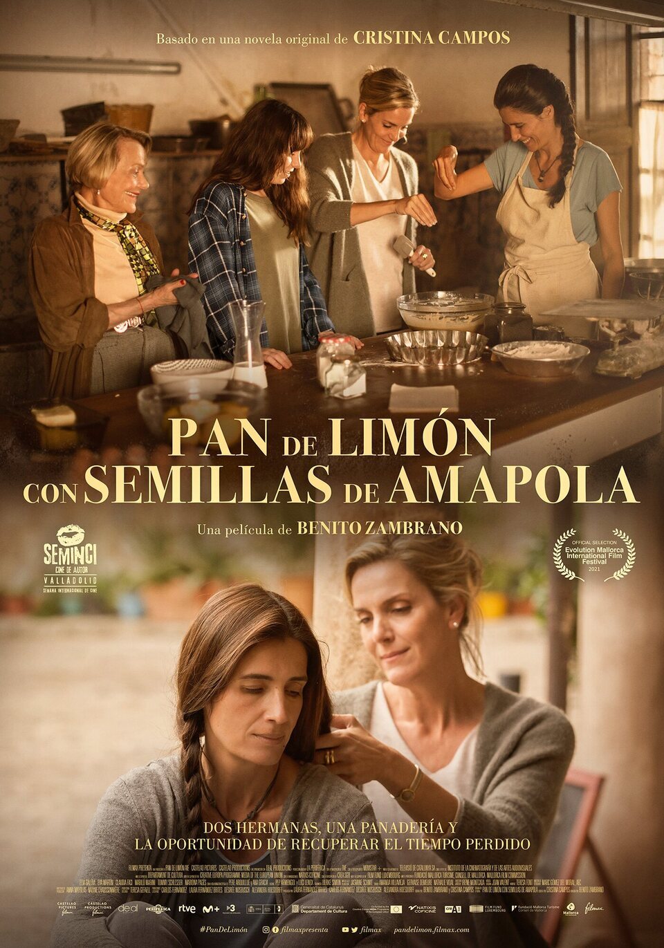 Poster of Lemon and Poppy Seed Cake - España