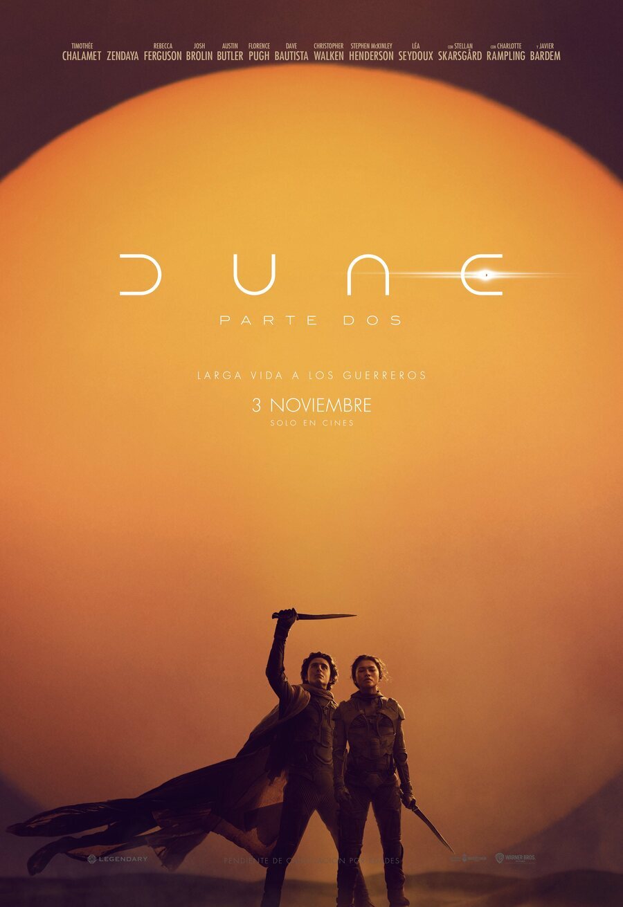 Poster of Dune: Part Two - Teaser España