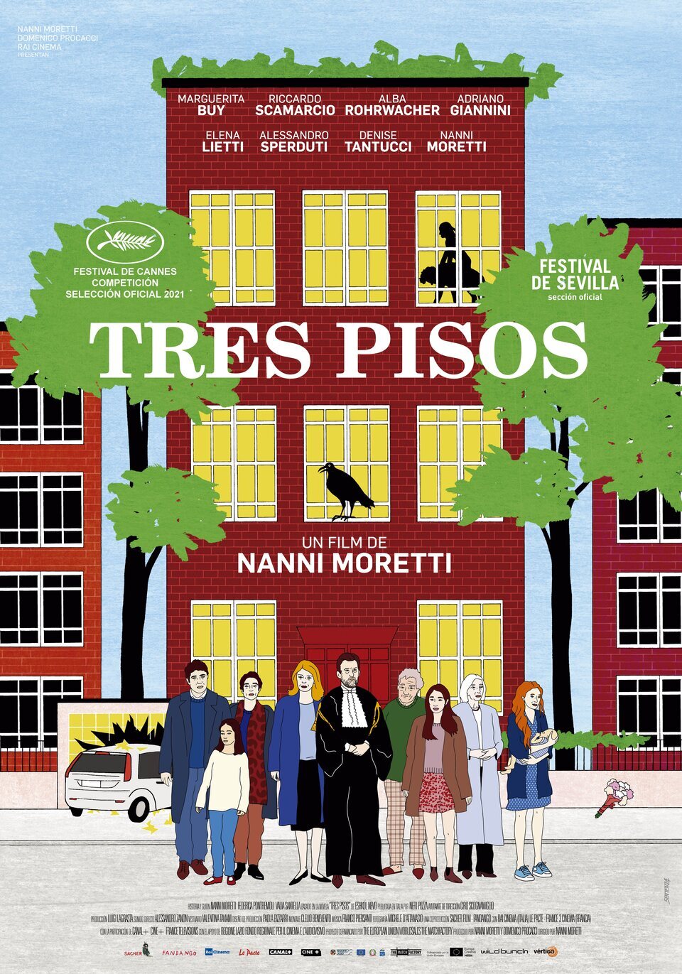 Poster of Three floors - España