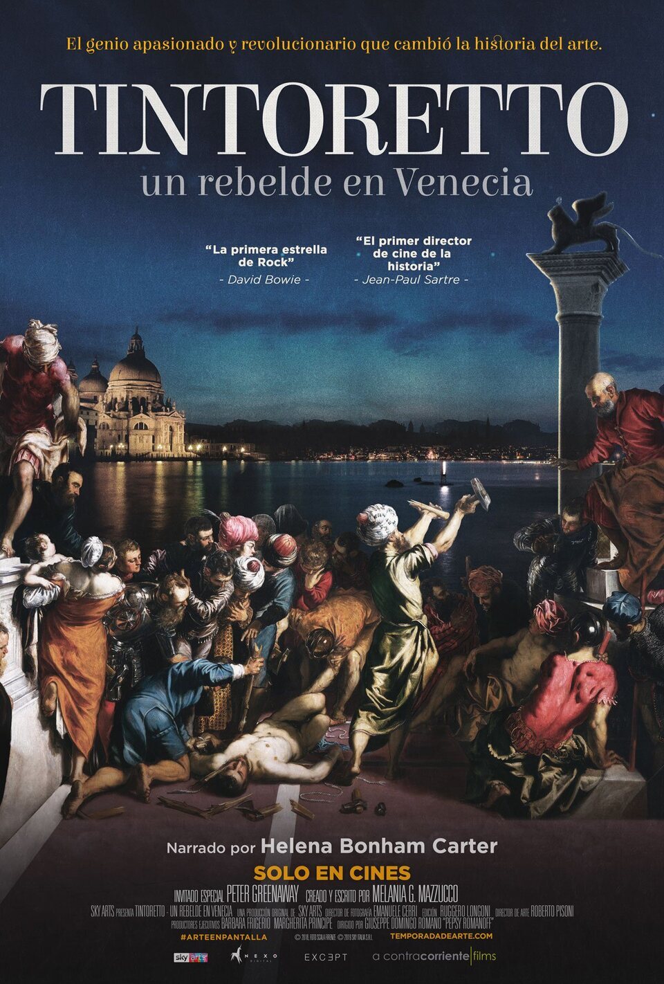 Poster of Tintoretto. A Rebel in Venice - Español