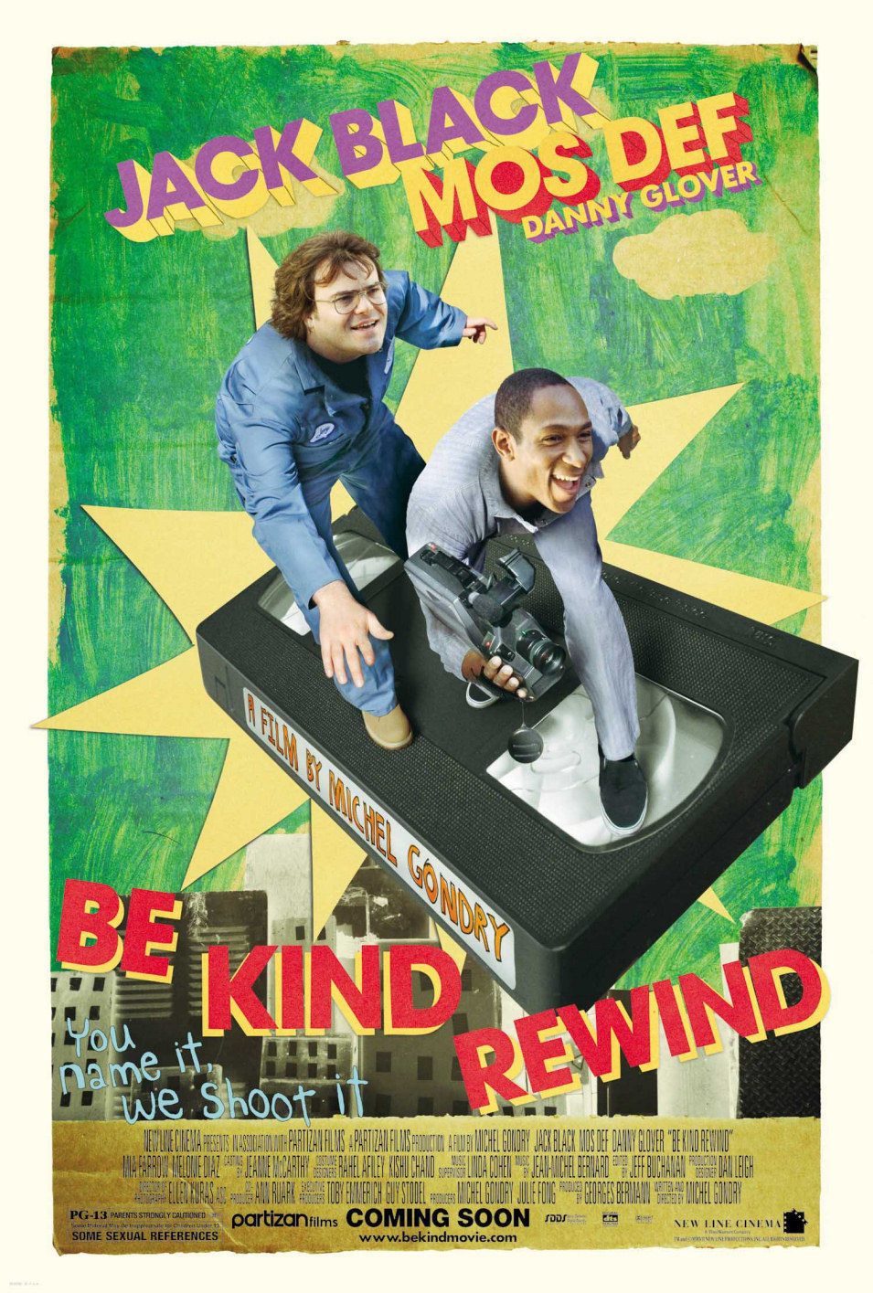 Poster of Be Kind Rewind - Estados Unidos