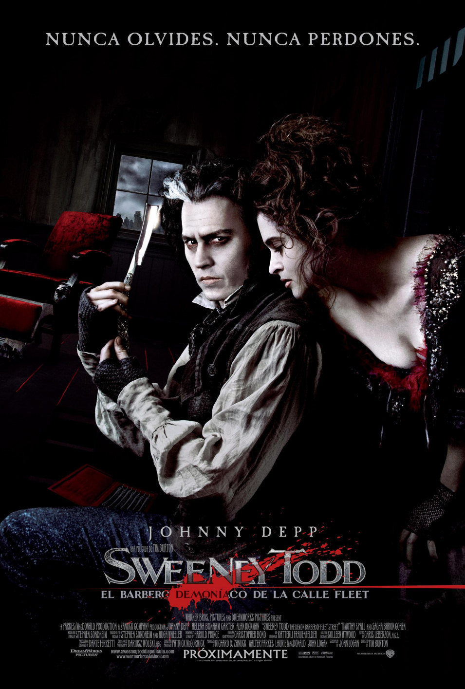 Poster of Sweeney Todd: The Demon Barber of Fleet Street - España