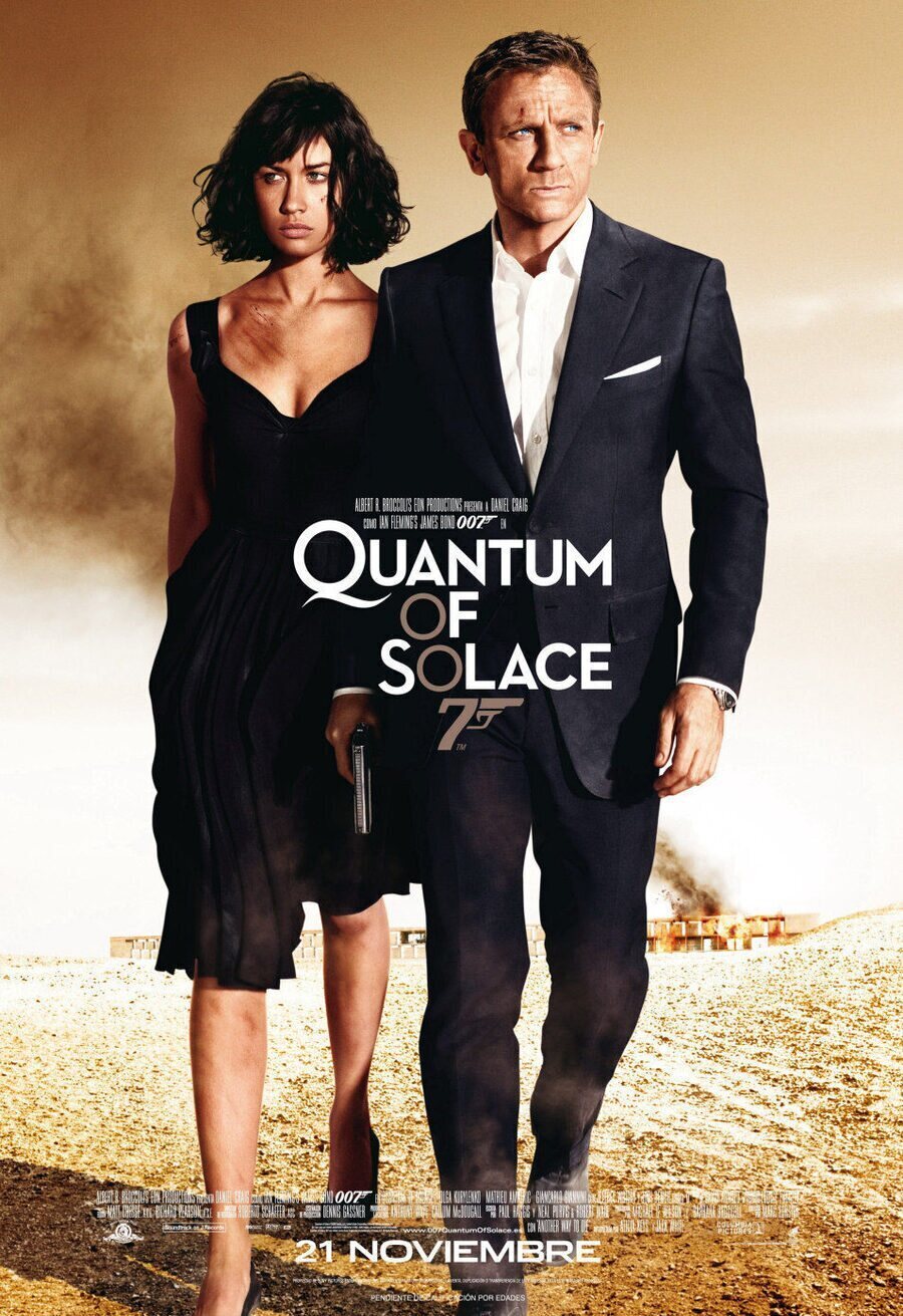 Poster of Quantum of Solace - España