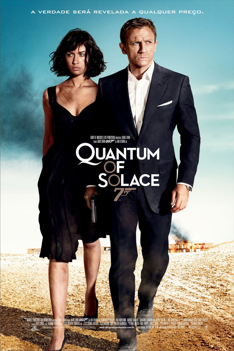 Poster of Quantum of Solace - Brasil