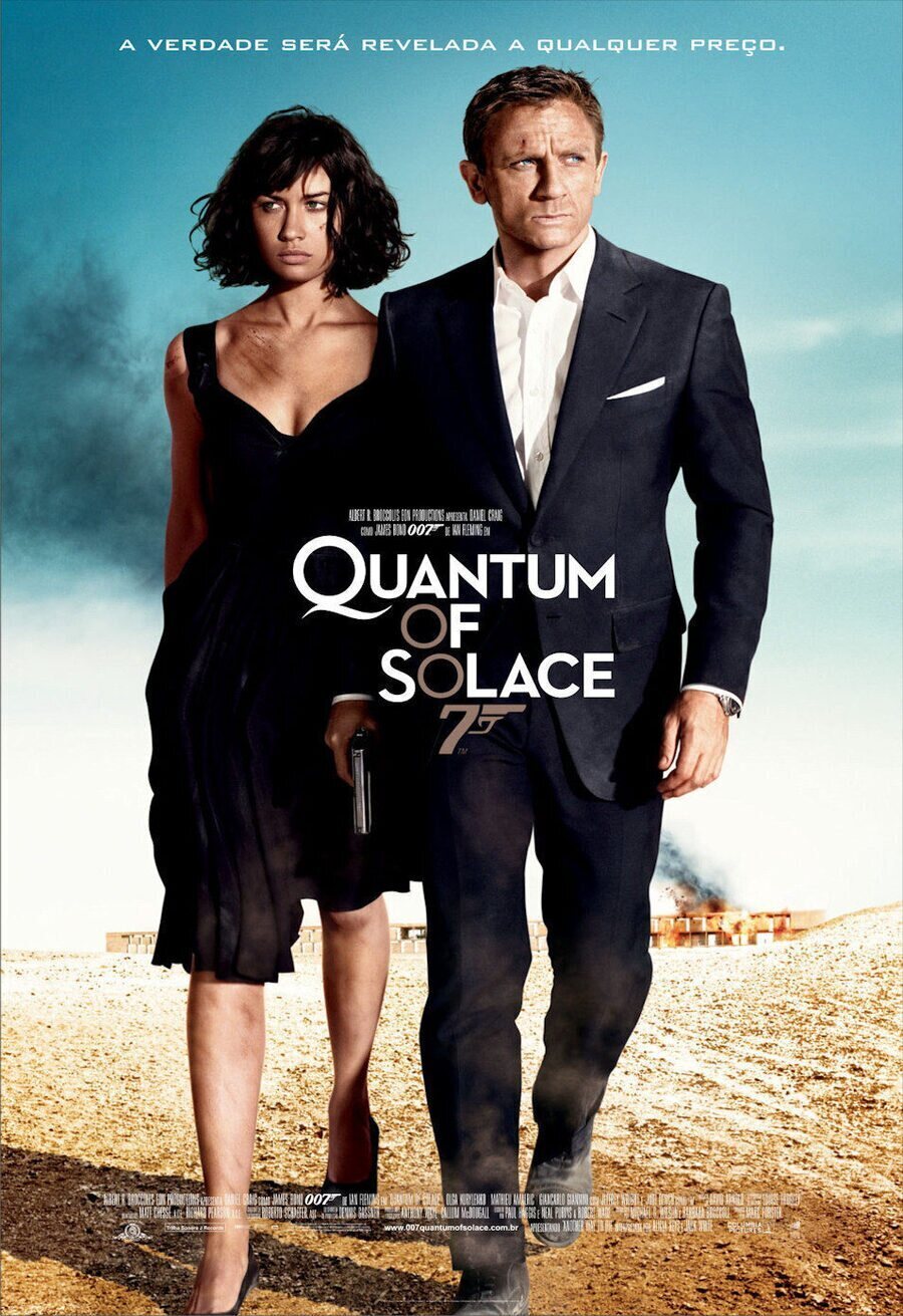 Poster of Quantum of Solace - Brasil