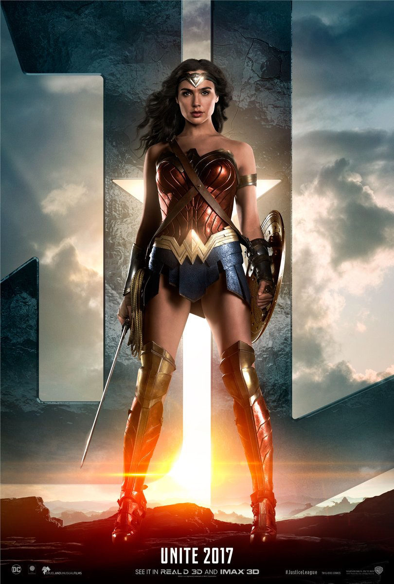 Poster of Justice League - Wonder Woman