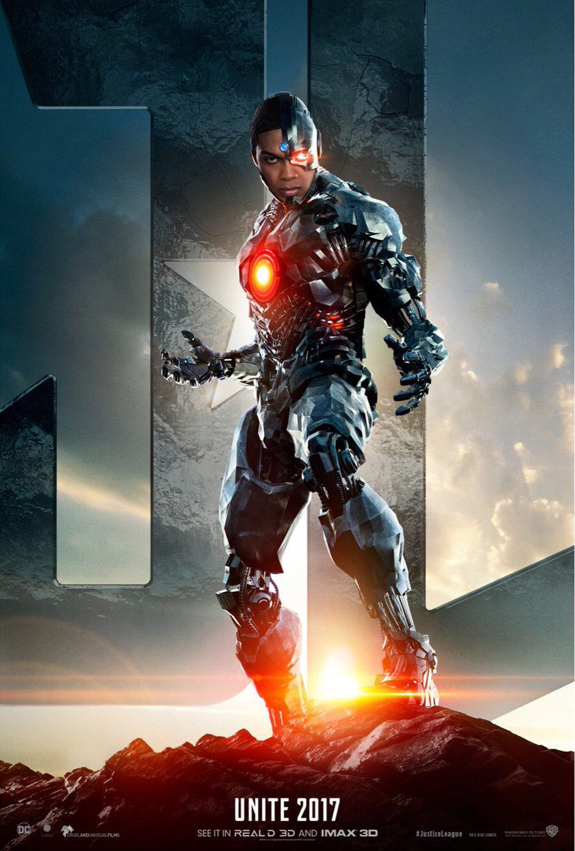 Poster of Justice League - Cyborg