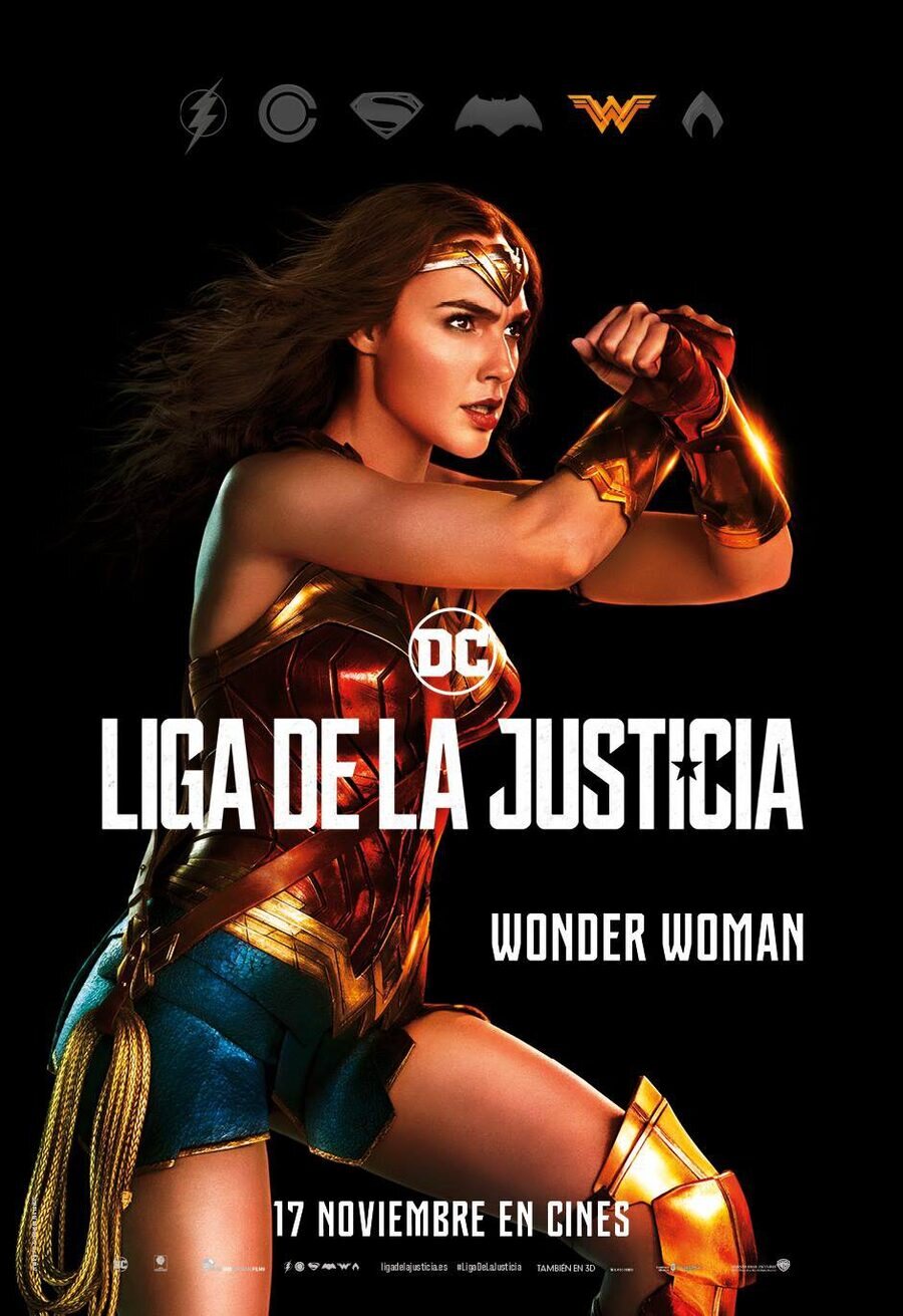 Poster of Justice League - Wonder Woman