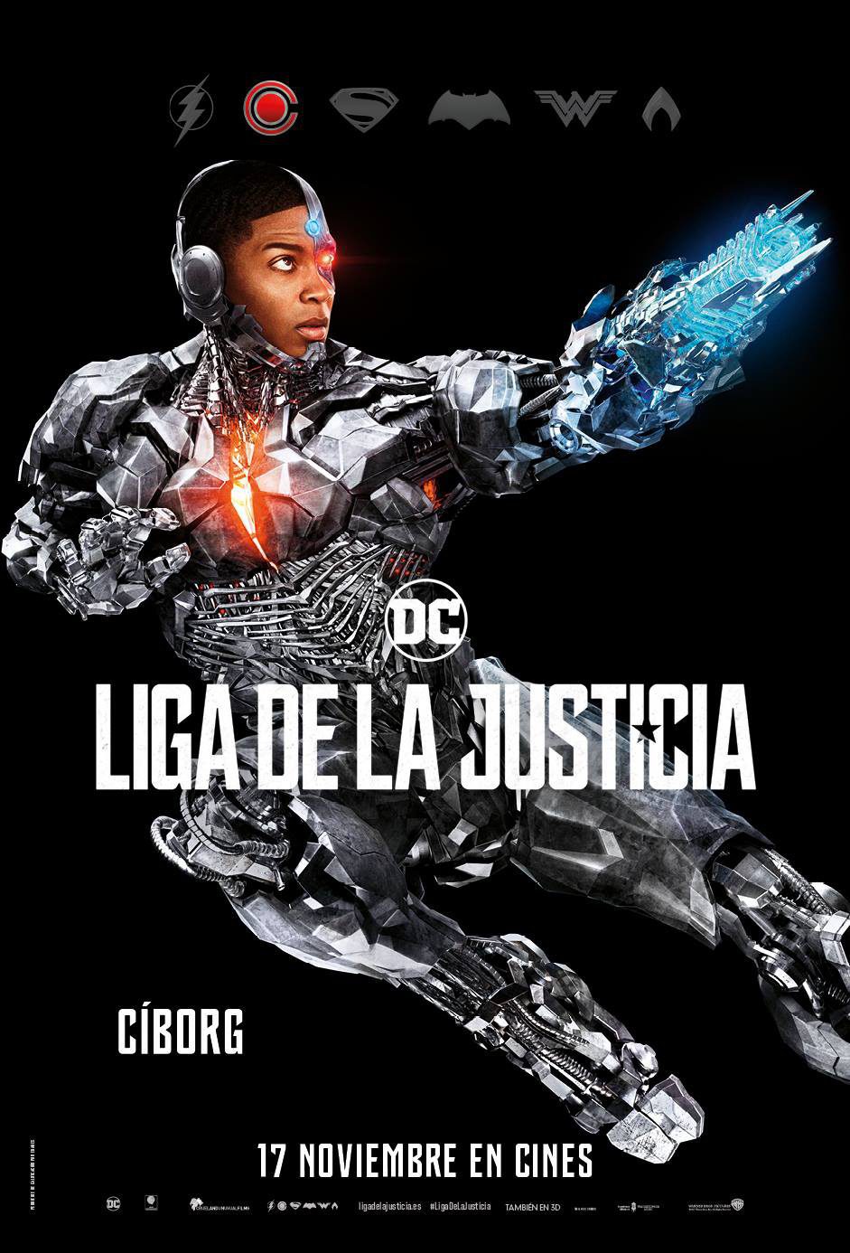 Poster of Justice League - Cíborg
