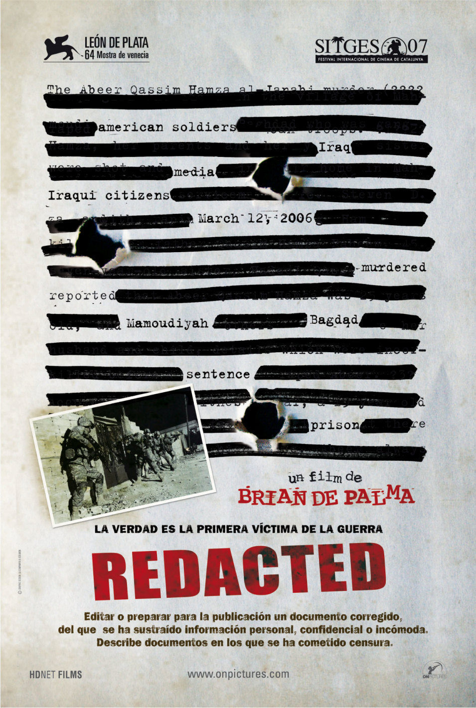 Poster of Redacted - España