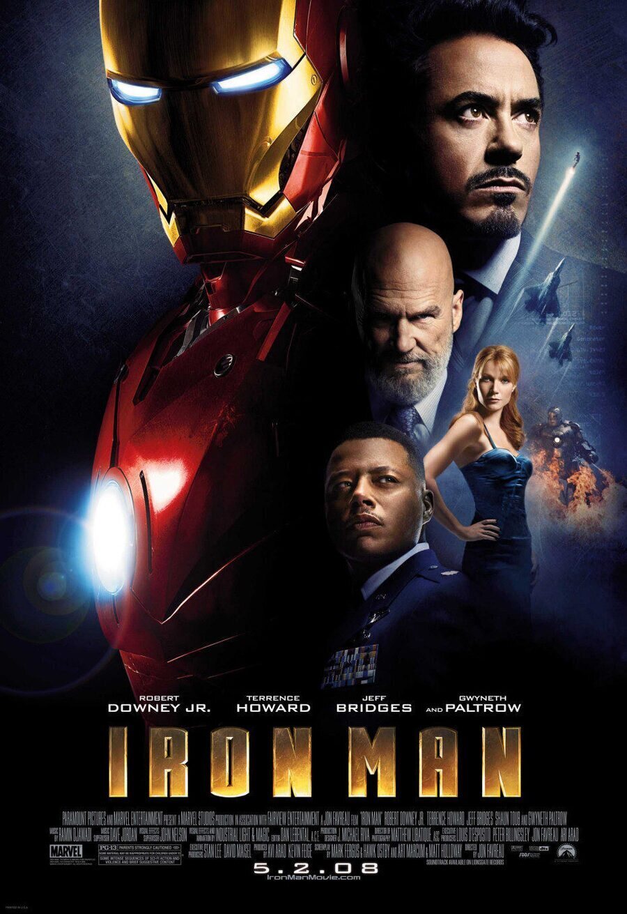 Poster of Iron Man - Estados Unidos
