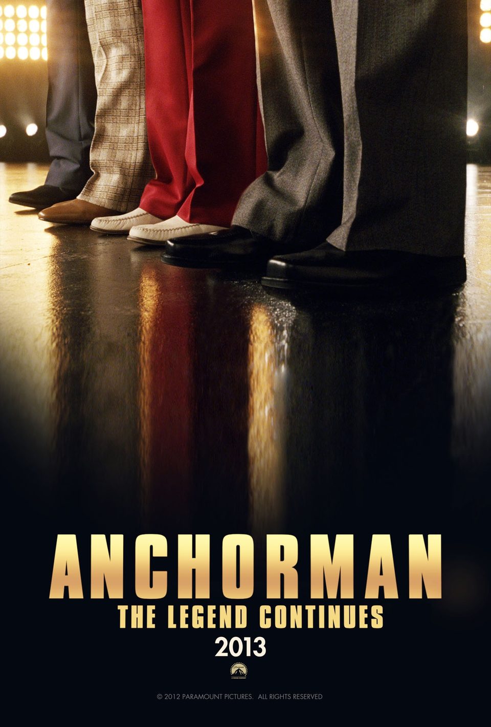 Poster of Anchorman: The Legend Continues - Teaser EEUU