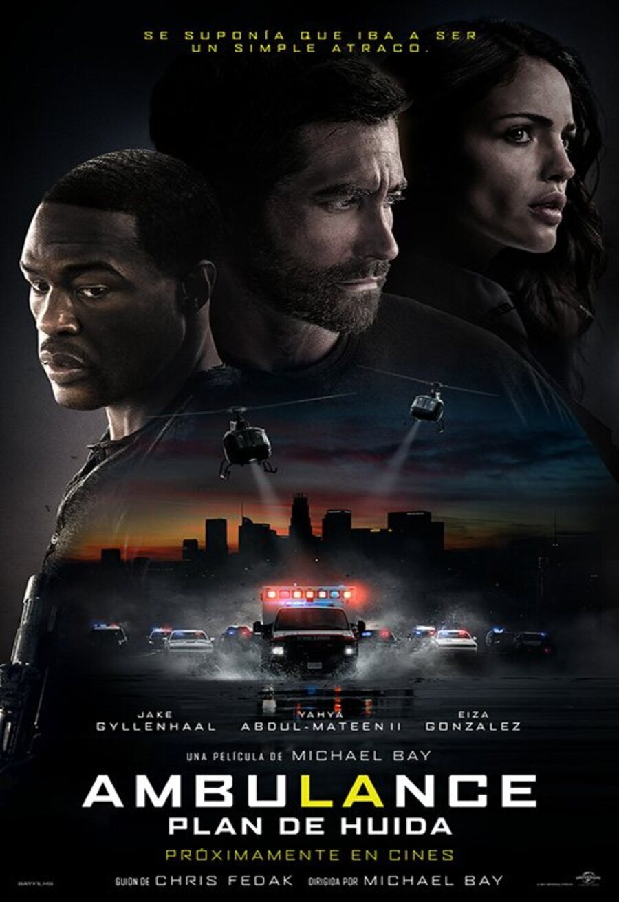 Poster of Ambulance - Ambulance. Plan de huida