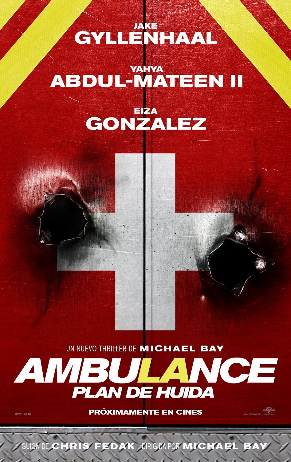 Poster of Ambulance - Ambulance. Plan de huida