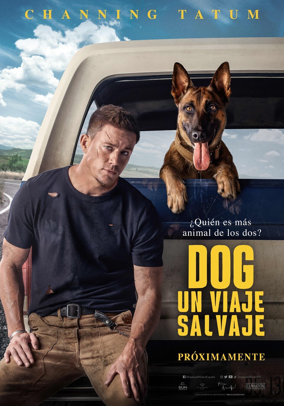 Poster of Dog - Dog. Un viaje salvaje