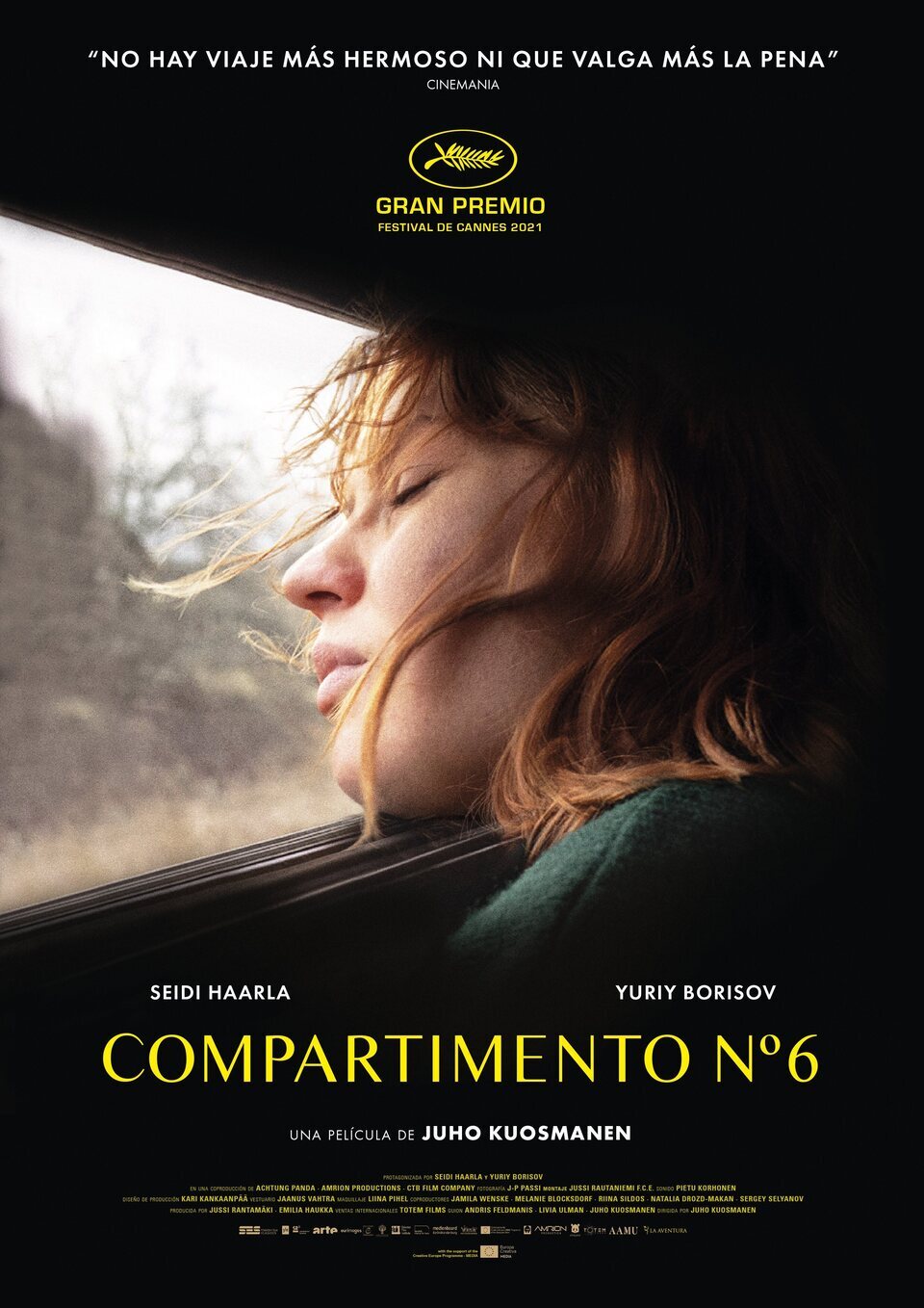 Poster of Compartment Number 6 - Compartinmento nº6