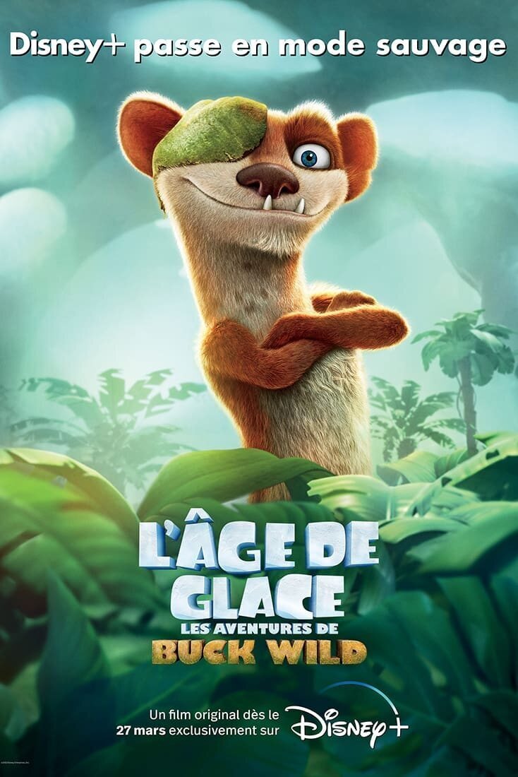 Poster of The Ice Age Adventures of Buck Wild - Francia