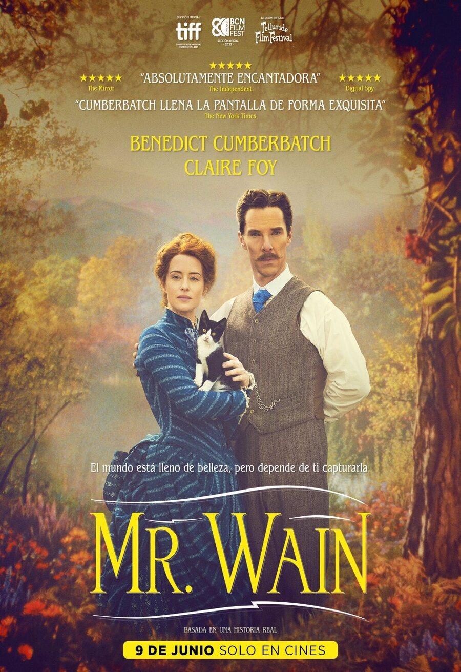 Poster of The Electrical Life of Louis Wain - España