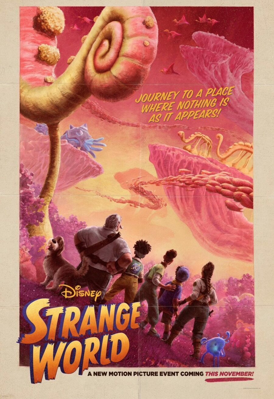 Poster of Strange World - EE.UU.