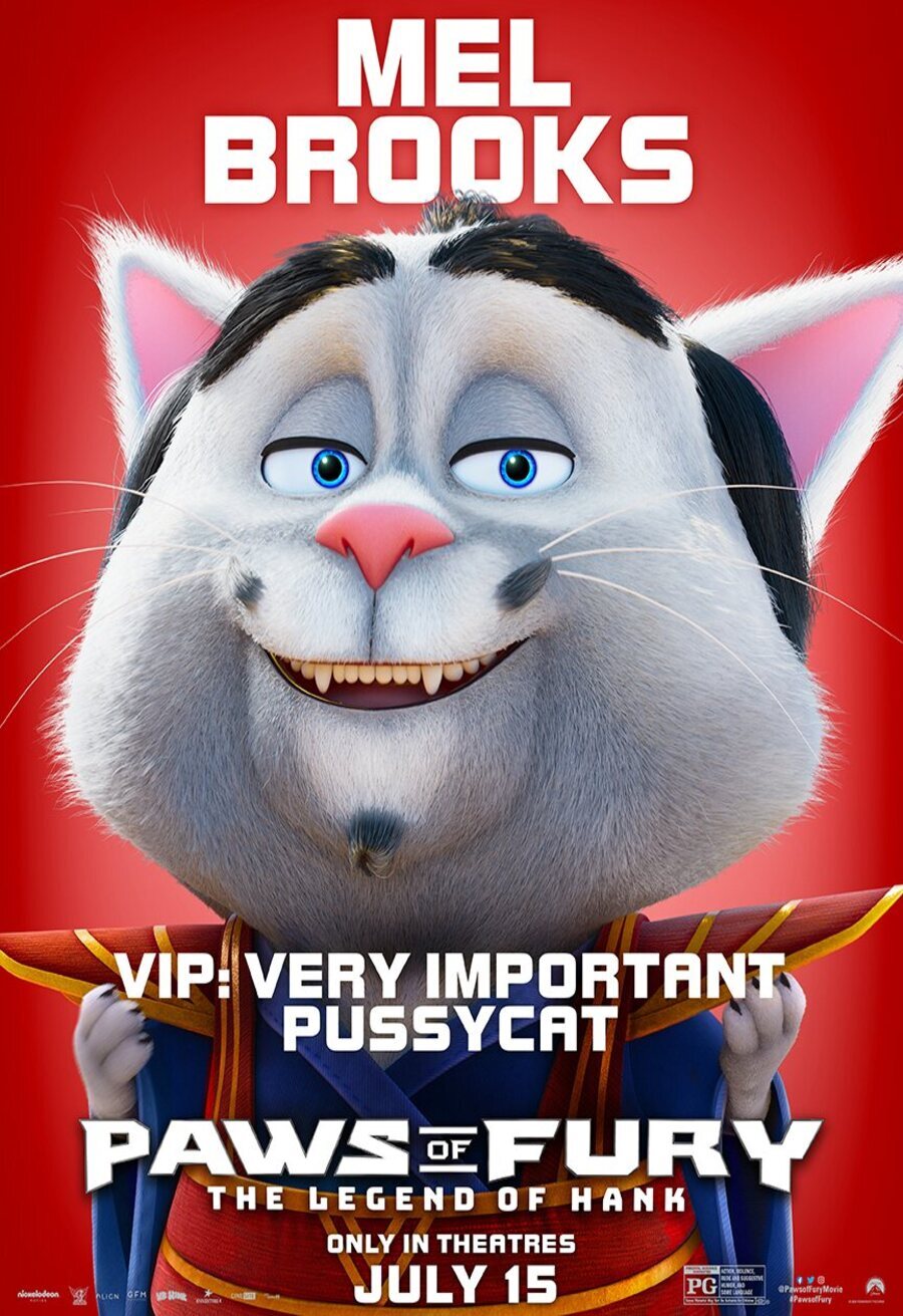 Poster of Paws of Fury: The Legend of Hank - Póster personajes #1