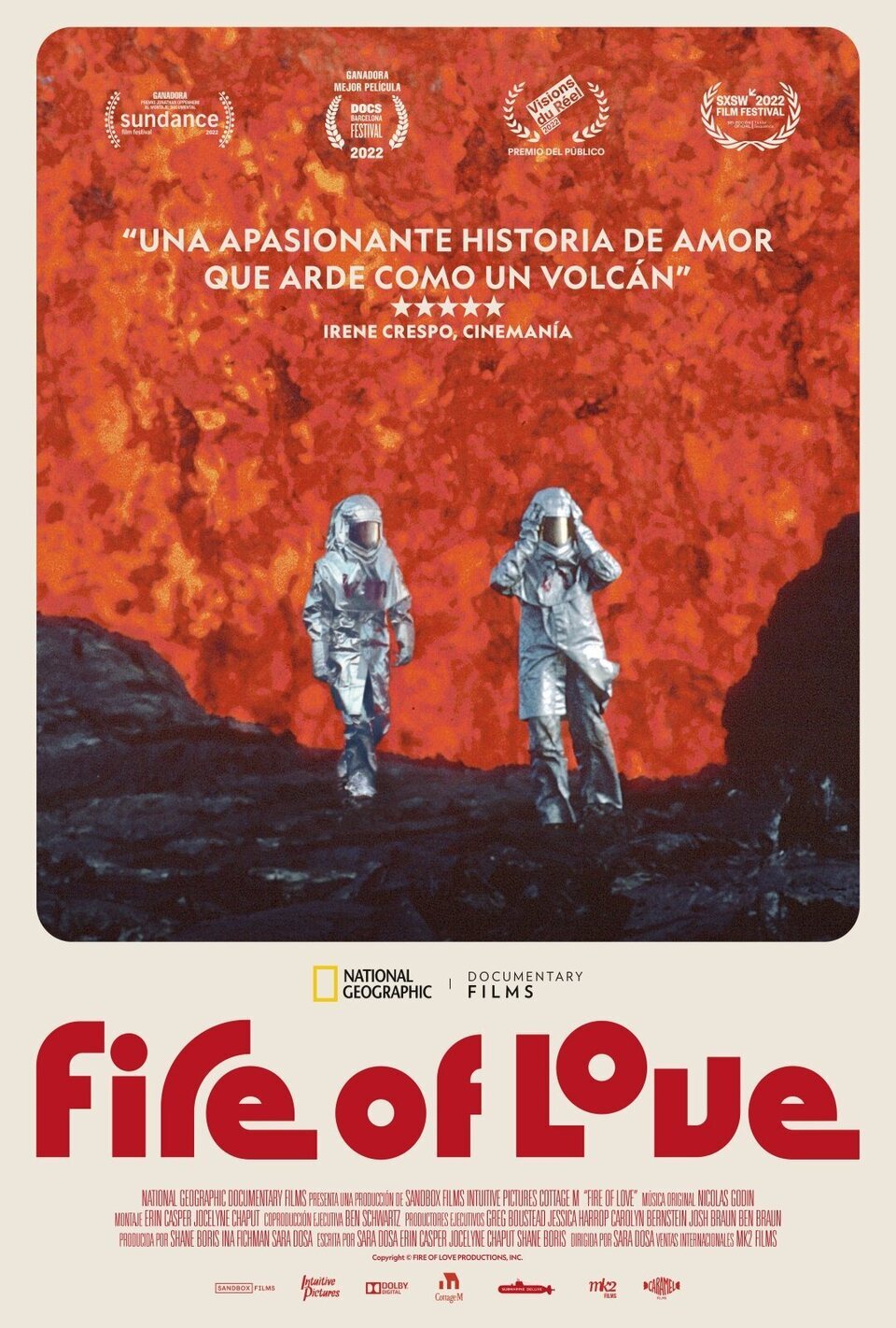 Poster of Fire of Love - España