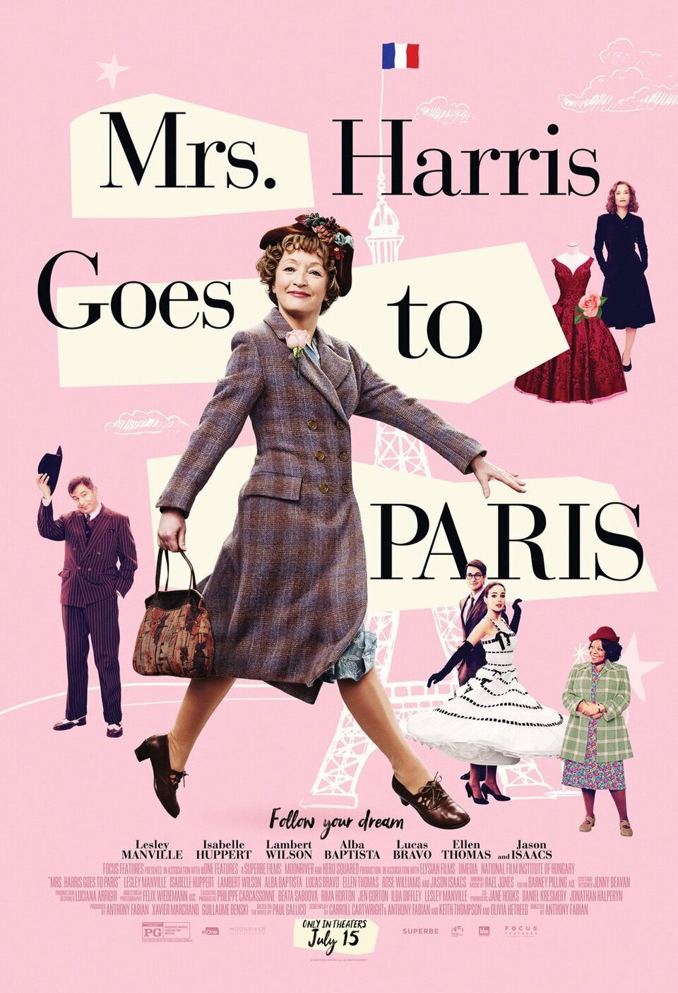 Poster of Mrs. Harris Goes to Paris - El viaje a París de la señora Harris