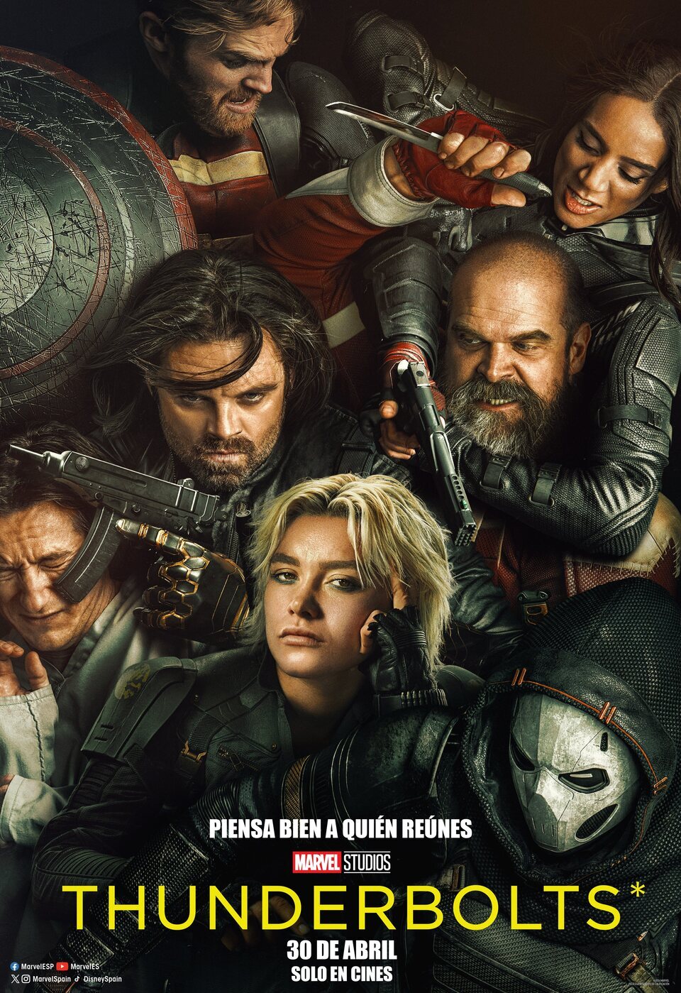 Poster of Thunderbolts* - Cartel España 'Thunderbolts'