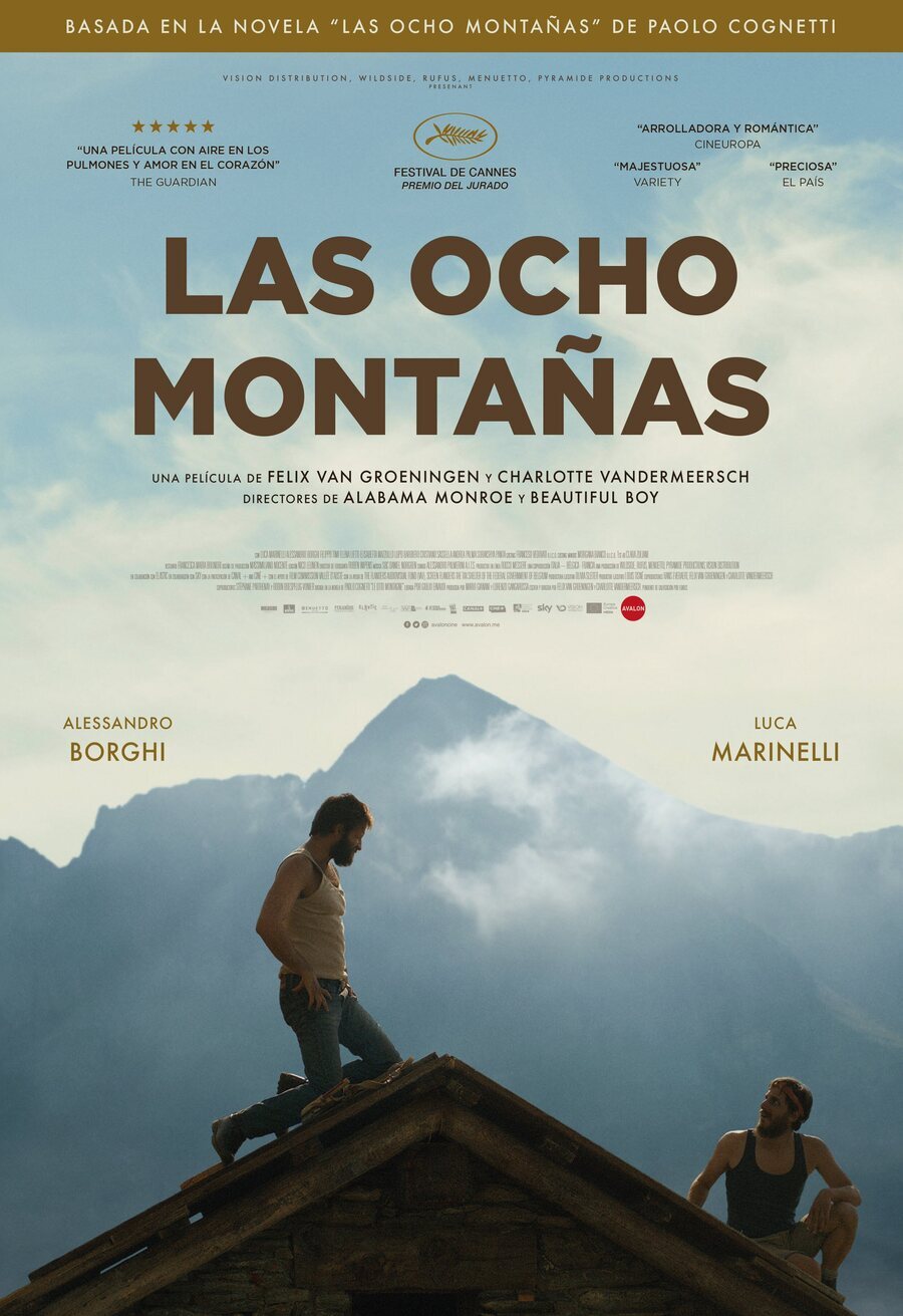 Poster of The Eight Mountains - España