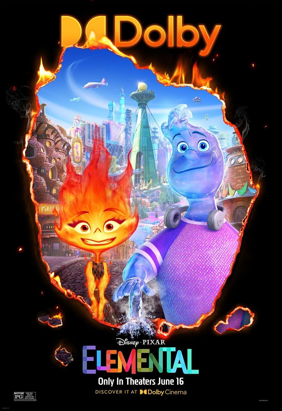 Poster of Elemental - Dolby