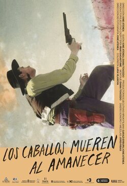 Poster Los caballos mueren al amanecer