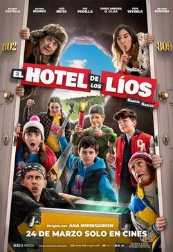 Poster El hotel de los líos