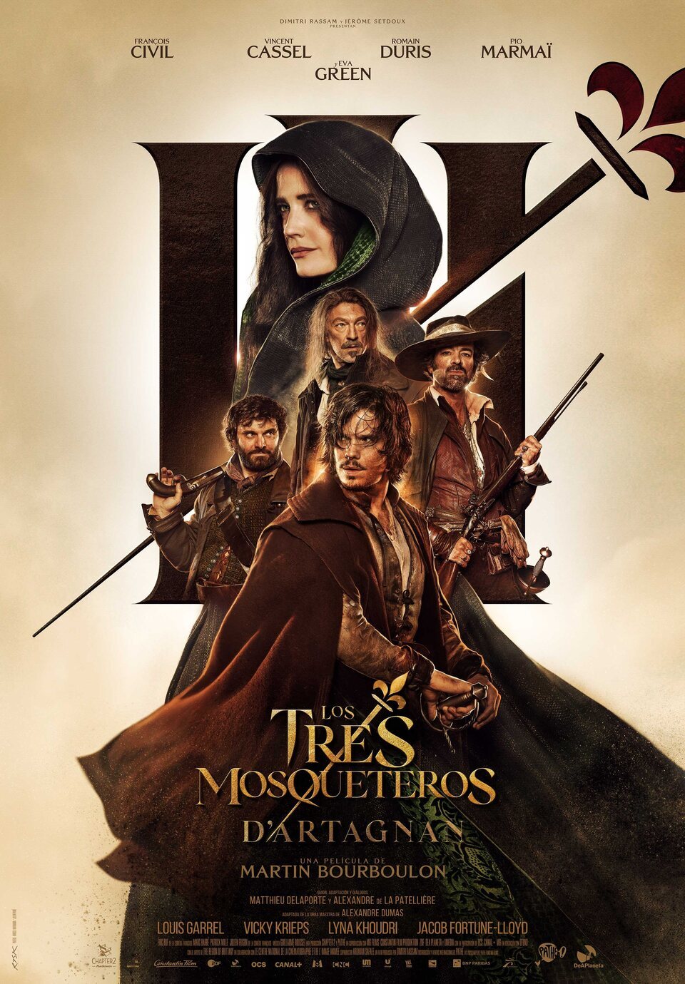 Poster of The Three Musketeers: D'Artagnan - 'Los tres mosqueteros: D'Artagnan'