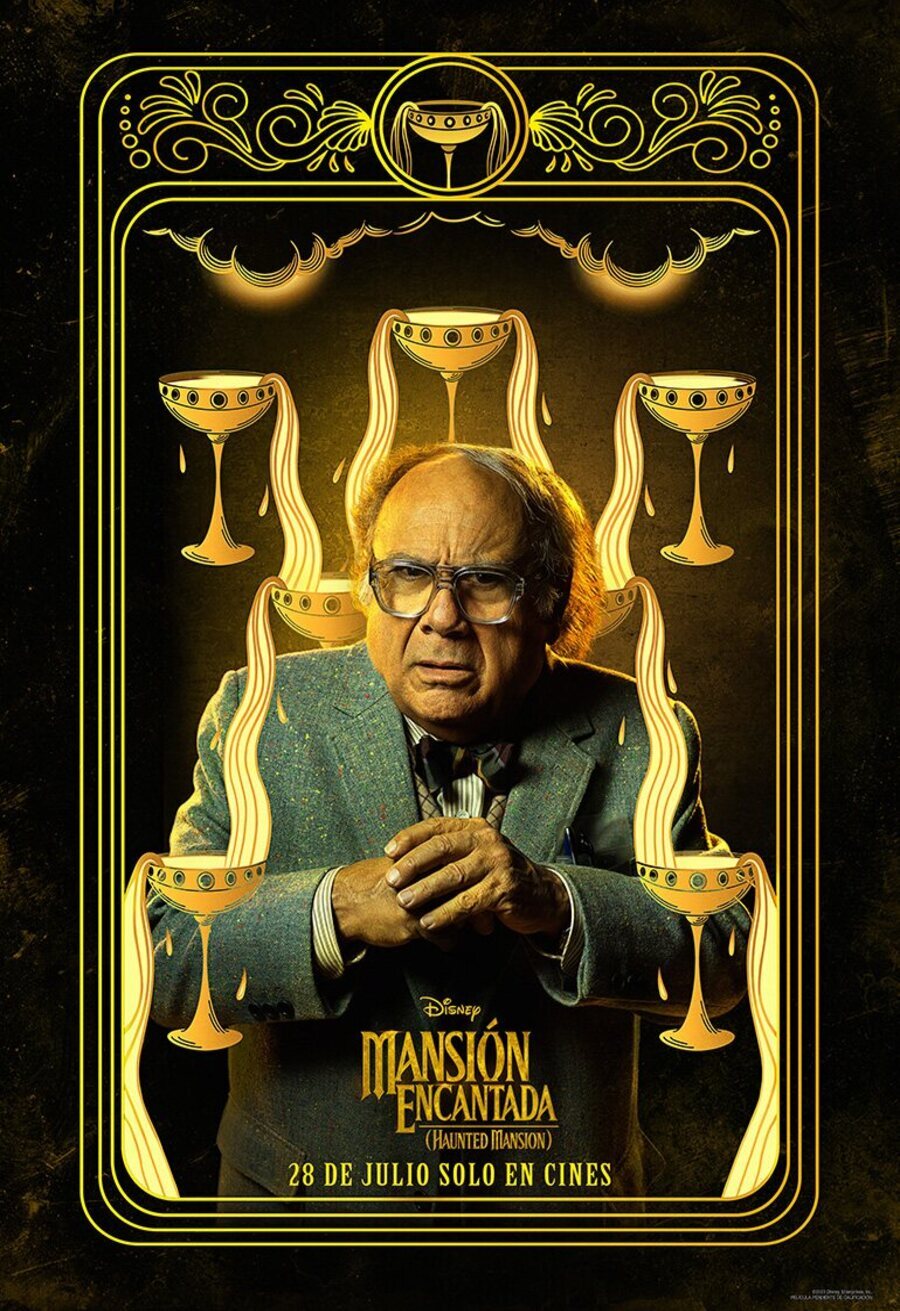 Poster of Haunted Mansion - Bruce