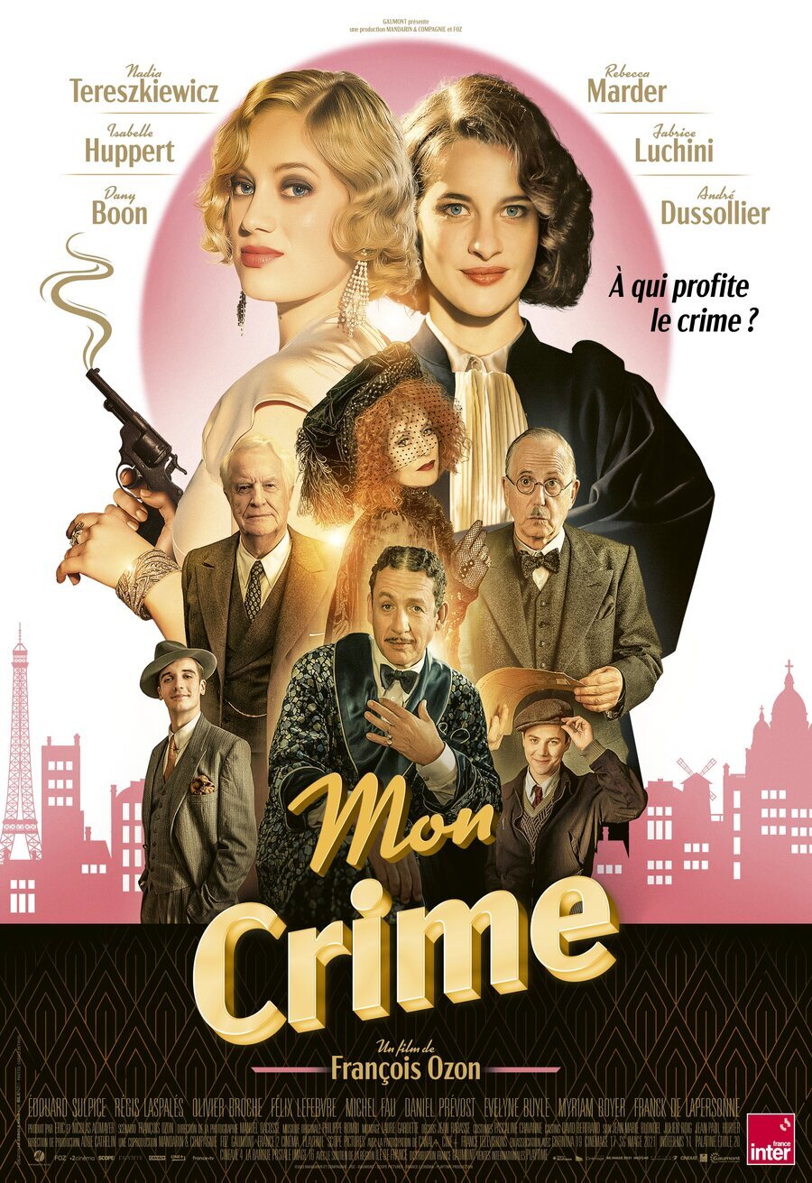Poster of My Crime - Francia