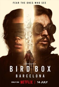 Cartel promocional Reino Unido 'Bird Box Barcelona'